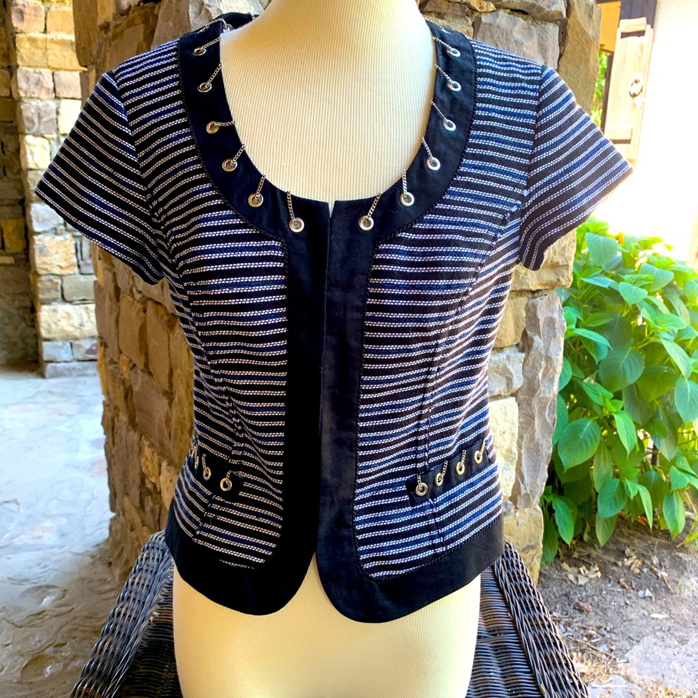 WHBM short sleeved jacket.